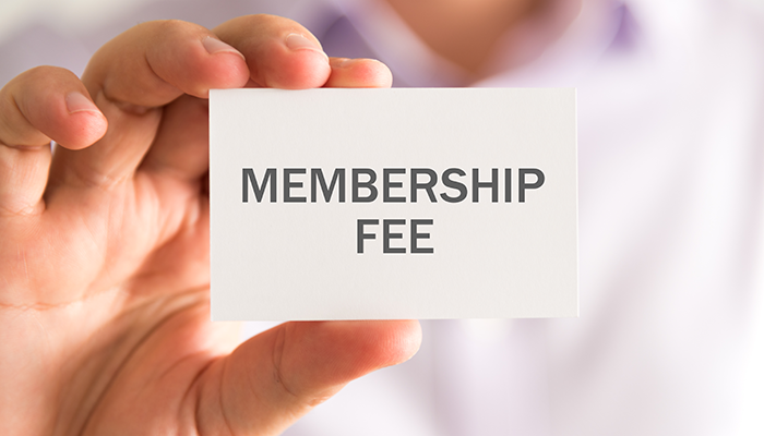 Monthly Driver Membership Fee